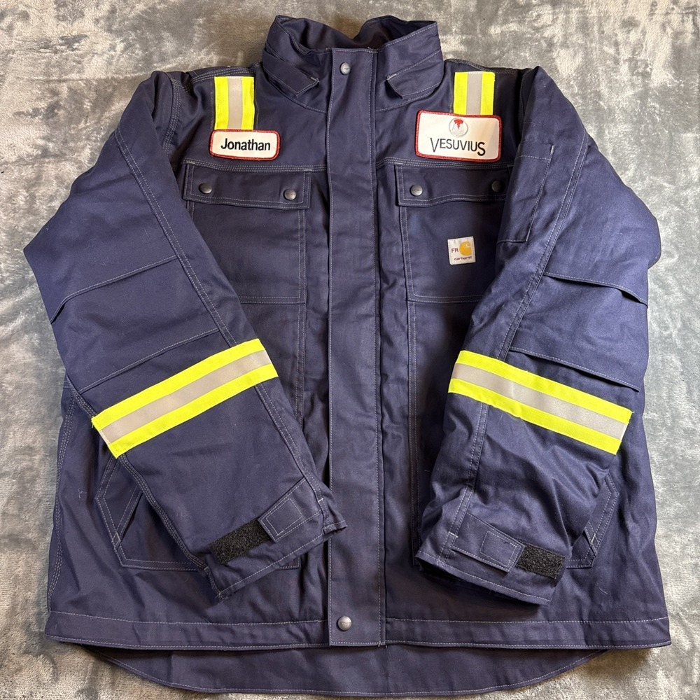 Carhartt Jacket CAT FR Flame Resistant OJ2182-FRM Mens XL Insulated Work